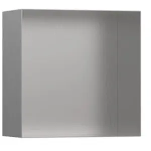 hansgrohe, Rangement pour douche, HG Niche murale XtraStoris Minimalistic m ouvert. Ra 300x300x140mm ES opticVendu paramazon