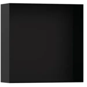 hansgrohe, Rangement pour douche, HG Niche murale XtraStoris Minimalistic m ouvert. Ra 300x300x100mm noir mat pas cher