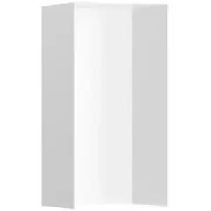 hansgrohe, Rangement pour douche, HG Niche murale XtraStoris Minimalistic avec cadre ouvert 300x150x140mm blanc mat pas cher
