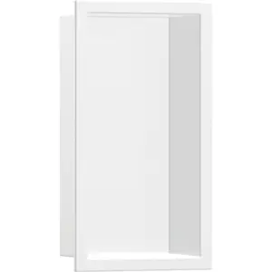 hansgrohe, Rangement pour douche, HG Niche murale XtraStoris Original avec cadre 300x150x100mm blanc mat pas cher
