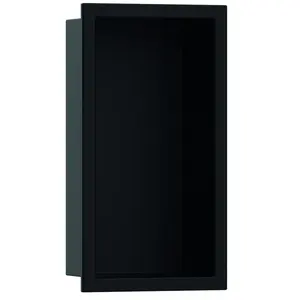 hansgrohe, Rangement pour douche, HG Niche murale XtraStoris Original avec cadre 300x150x100mm noir mat pas cher