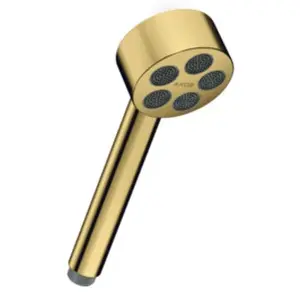 Axor, Pommeau de douche, Douchette à main 75 1jet EcoSmart ONE polie or optic (1 Type de jet, 9.10 l/min) pas cher
