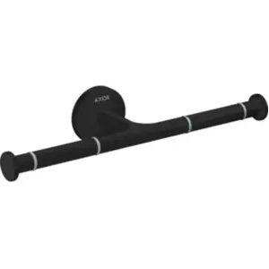 Axor, Dérouleur de papier toilette, Support papier toilette Universal Circular, double noir mat pas cher