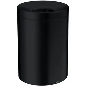 Axor Poubelle Universal Circular, 5 litres noir mat, Poubelle, Noir pas cher