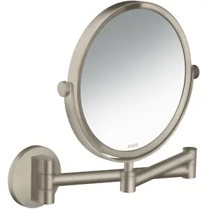 hansgrohe, Miroir cosmétique, Miroir de rasage Axor Universal Circular nickel brossé pas cher