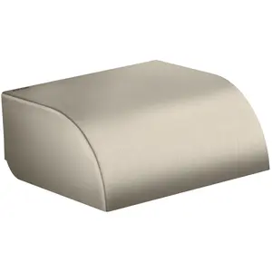 hansgrohe, Dérouleur de papier toilette, Distributeur papier WC Axor Universal Circular avec couvercle nickel brossé pas cher