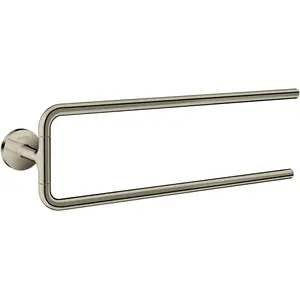 hansgrohe, Porte-serviettes + crochets pour serviettes, Porte-serviett...