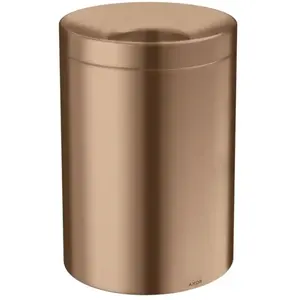 Axor Poubelle Universal Circular brushed red gold, Poubelle, Or pas cher
