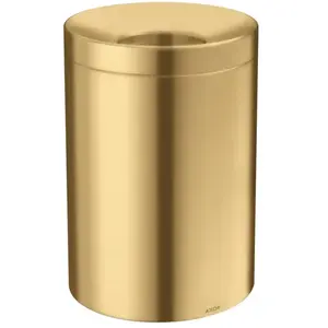 Axor Poubelle Universal Circular brushed gold optic, Poubelle, Or pas cher