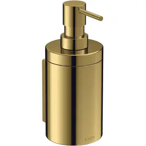 hansgrohe, Distributeur de savon + porte-savon, Distributeur de lotion Axor Universal Circular poli or optique pas cher