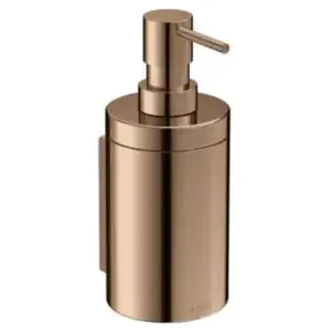 Axor, Distributeur de savon + porte-savon, Distributeur de savon liquide Universal Circular poli or rouge