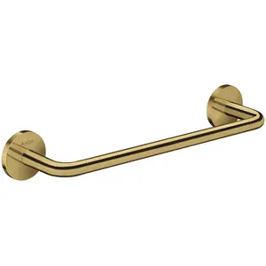 Axor, Poignée pour meuble, Barre d'appui Universal Circular poli or optique pas cher