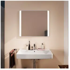 hansgrohe, Armoire de toilette, Xarita Lite Q miroir, illumination LED verticale, 800x30x700mm, capteur IR