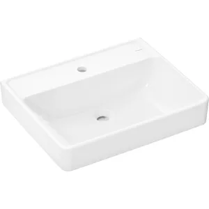 hansgrohe, Lavabo, Xanuia Q lavabo, avec trou pour robinet, sans trop-plein, 600x480mm, SmartClean, blanc (480 mm, 600 mm) pas cher