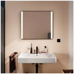 hansgrohe, Miroir, Xarita Lite Q miroir, illumination LED latérale, 80...