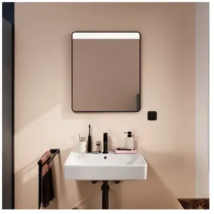 hansgrohe, Armoire de toilette, Xarita Lite Q miroir, éclairage LED ho...