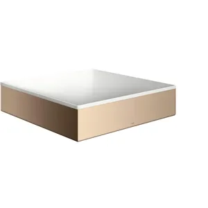hansgrohe, Lavabo, AXOR Suite lavabo à poser, rectangulaire, 400x400mm, avec cadre métal, sans trop-plein (400 mm, 400 mm) pas cher