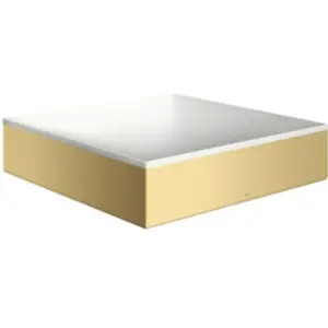 hansgrohe, Lavabo, AXOR Suite lavabo à poser, rectangulaire, 400x400mm, avec cadre métal, sans trop-plein (400 mm, 400 mm) pas cher