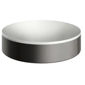 hansgrohe, Lavabo, AXOR Suite lavabo à poser, rond, D 400mm, avec cadre métal, sans trop-plein, SolidSurfac (400 mm)
