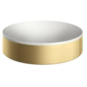 hansgrohe, Lavabo, AXOR Suite lavabo à poser, rond, D 400mm, avec cadre métal, sans trop-plein, SolidSurfac (400 mm) pas cher