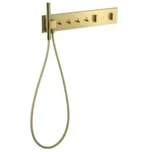hansgrohe, Robinetterie de salle de bains, AXOR ShowerComposition module thermostatique Select, 4 consommateurs, 610/110, 12573
