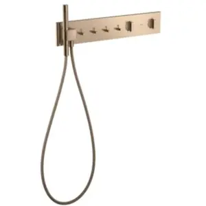 hansgrohe, Robinetterie de salle de bains, AXOR ShowerComposition module thermostatique Select, 4 consommateurs, 610/110, 12573