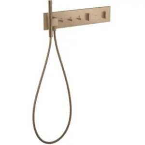 hansgrohe, Robinetterie de salle de bains, AXOR ShowerComposition module thermostatique Select, 3 consommateurs, 540/110, 12572