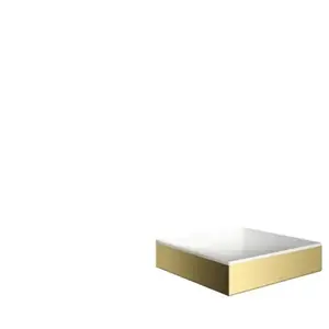 hansgrohe, Lavabo, AXOR Suite lavabo à poser, rectangulaire, 400x400mm, avec cadre métal, sans trop-plein (400 mm, 400 mm) pas cher
