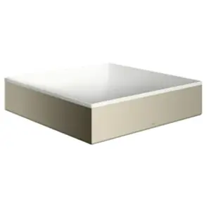 hansgrohe, Lavabo, AXOR Suite lavabo à poser, rectangulaire, 400x400mm, avec cadre métal, sans trop-plein (400 mm, 400 mm) pas cher