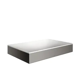 hansgrohe, Lavabo, AXOR Suite lavabo à poser, rectangulaire, 600x600mm, avec cadre métal, sans trop-plein (400 mm, 600 mm)