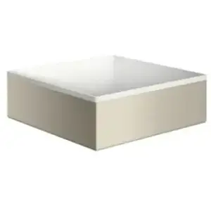 hansgrohe, Lavabo, AXOR Suite lavabo à poser, rectangulaire, 285x285mm, avec cadre métal, sans trop-plein (285 mm, 285 mm) pas cher