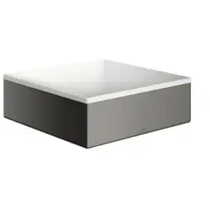 hansgrohe, Lavabo, AXOR Suite lavabo à poser, rectangulaire, 285x285mm, avec cadre métal, sans trop-plein (285 mm, 285 mm) pas cher