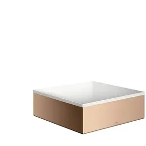 hansgrohe, Lavabo, AXOR Suite lavabo à poser, rectangulaire, 285x285mm, avec cadre métal, sans trop-plein (285 mm, 285 mm) pas cher