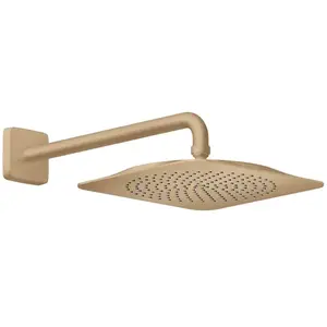 Axor Citterio C hoofddouche EcoSmart met wandbevestiging geborsteld brons pas cher