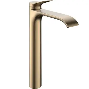 Hansgrohe Vivenis - Wastafelkraan, EcoSmart, CoolStart, geborsteld brons 75045140 pas cher
