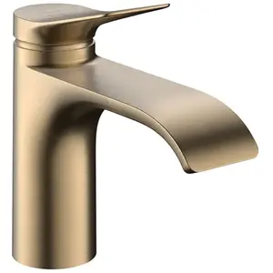 hansgrohe Vivenis ééngreeps wastafelkraan 80 CoolStart zonder waste Brushed Bronze pas cher