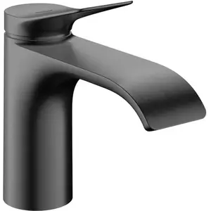 Hansgrohe Vivenis - Wastafelkraan, EcoSmart, geborsteld zwart chroom 75013340 pas cher