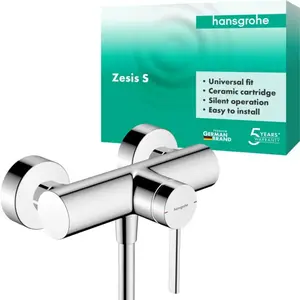 hansgrohe, Robinetterie de salle de bains, Douchekraan opbouw 1 fonction, installation 150 mm, débit 12 l/min, cartouche céramique pas cher