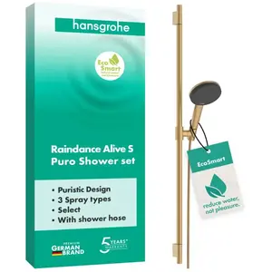 hansgrohe Raindance Alive Select S - Doucheset - EcoSmart waterbespare... pas cher