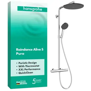 hansgrohe Raindance Alive S PURO système de douche 300 1jet avec éléme... pas cher