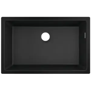 Hansgrohe Evier encastré sous plan 660 noir graphiteVendu parbol