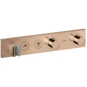 Axor, Robinetterie de salle de bains, ShowerSolutions module de thermostat Select 460/90, encastré, 2 consommateurs, kit c