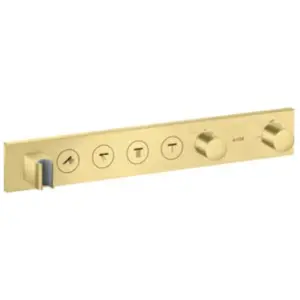 Axor, Robinetterie de salle de bains, ShowerSolutions module de thermostat Select 600/90, encastré, 4 consommateurs, kit c