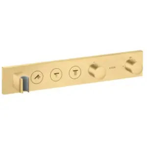 Axor, Robinetterie de salle de bains, ShowerSolutions module de thermostat Select 530/90, encastré, 3 consommateurs, set c