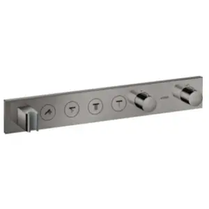 Axor, Robinetterie de salle de bains, ShowerSolutions module de thermostat Select 600/90, encastré, 4 consommateurs, kit c