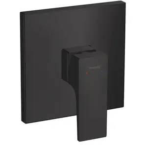 hansgrohe Metropol Mitigeur douche mural encastré, Noir mat, 32565670 pas cher