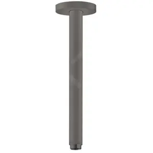 Hansgrohe Raindance E douchearm plafond 30 cm, brushed black chrome