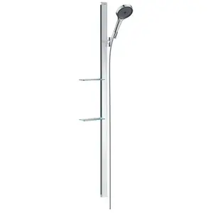Hansgrohe - Ensemble de douche 130 3jet EcoSmart avec barre de douche 150 cm et porte-savon chromÃ©  - GrisVendu pargalaxus