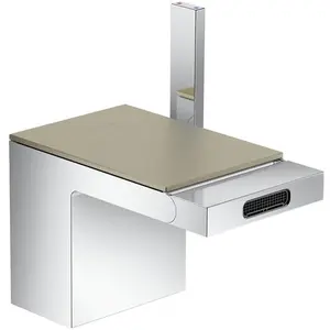 hansgrohe, Robinetterie de salle de bains, AXOR MyEdition plaque 150 métal
