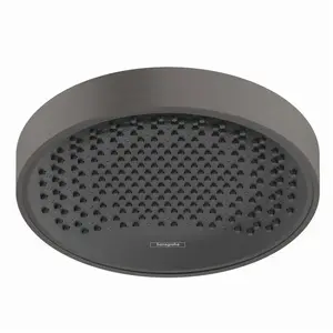 Hansgrohe Rainfinity Douche de tête 250 1 jet, Noir Chromé brossé (262... pas cher